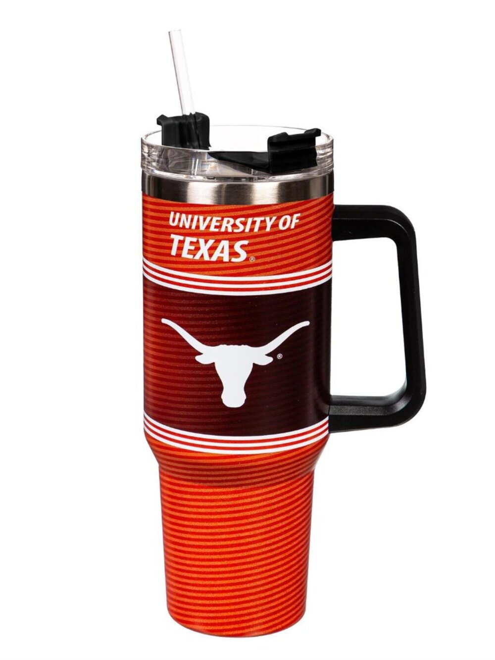 40oz Stainless Steel Canyon Cup w/ Straw, University of Texas
